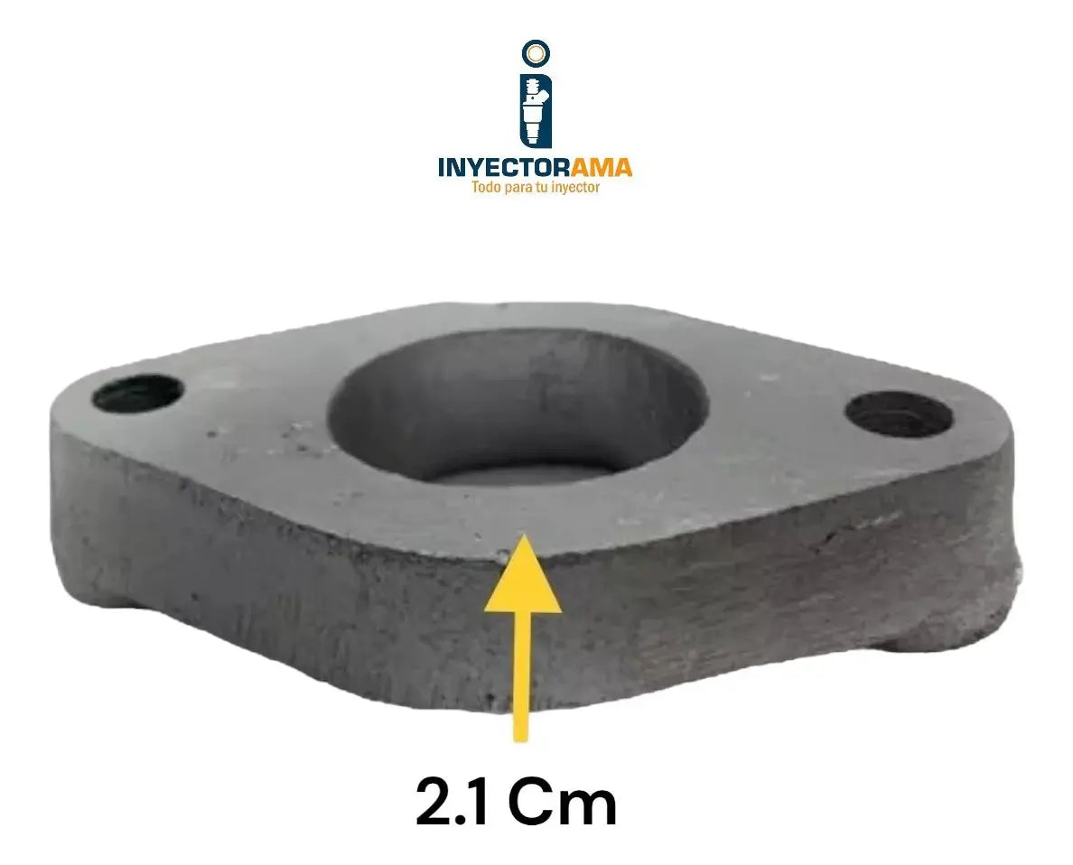 Base Adaptadora De Carburador Vw  1500  A Vw 1600 1 Garganta